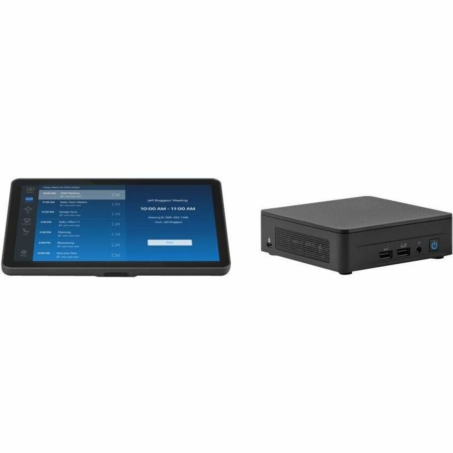 Logitech BASE Zoom Room (no AV) with Tap + ASUS® NUC