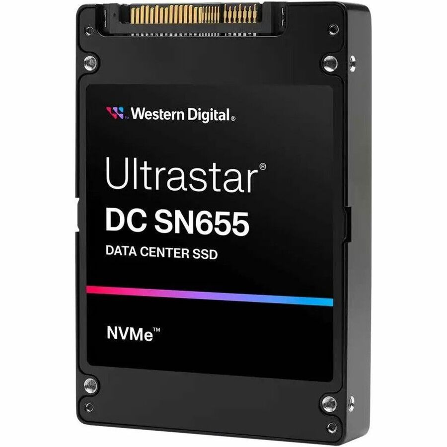 WD Ultrastar DC SN655 WUS5EA176ESP7E4 7.68 TB Solid State Drive - U.3 15 mm Internal - PCI Express NVMe (PCI Express NVMe 4.0 x4) - Read Intensive