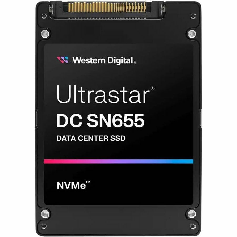 WD Ultrastar DC SN655 WUS5EA176ESP7E4 7.68 TB Solid State Drive - U.3 15 mm Internal - PCI Express NVMe (PCI Express NVMe 4.0 x4) - Read Intensive