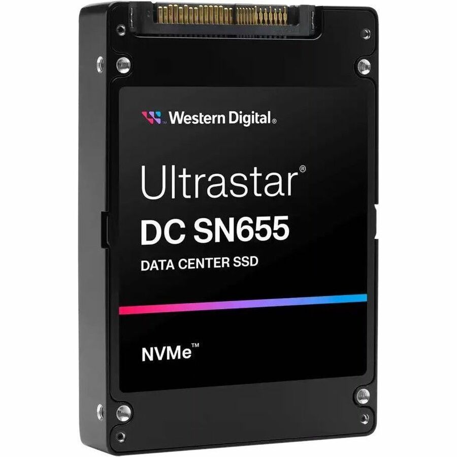 WD Ultrastar DC SN655 WUS5EA176ESP7E4 7.68 TB Solid State Drive - U.3 15 mm Internal - PCI Express NVMe (PCI Express NVMe 4.0 x4) - Read Intensive