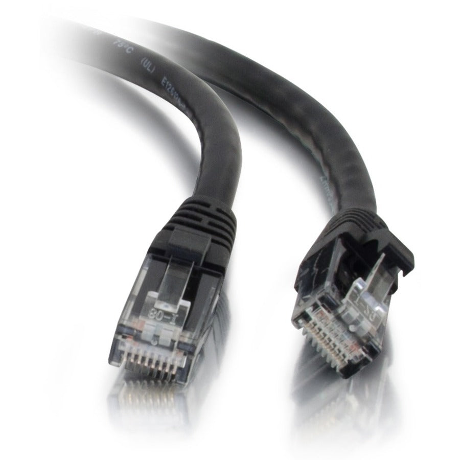 C2G 14ft Cat5e Ethernet Cable - Snagless Unshielded (UTP) - Black