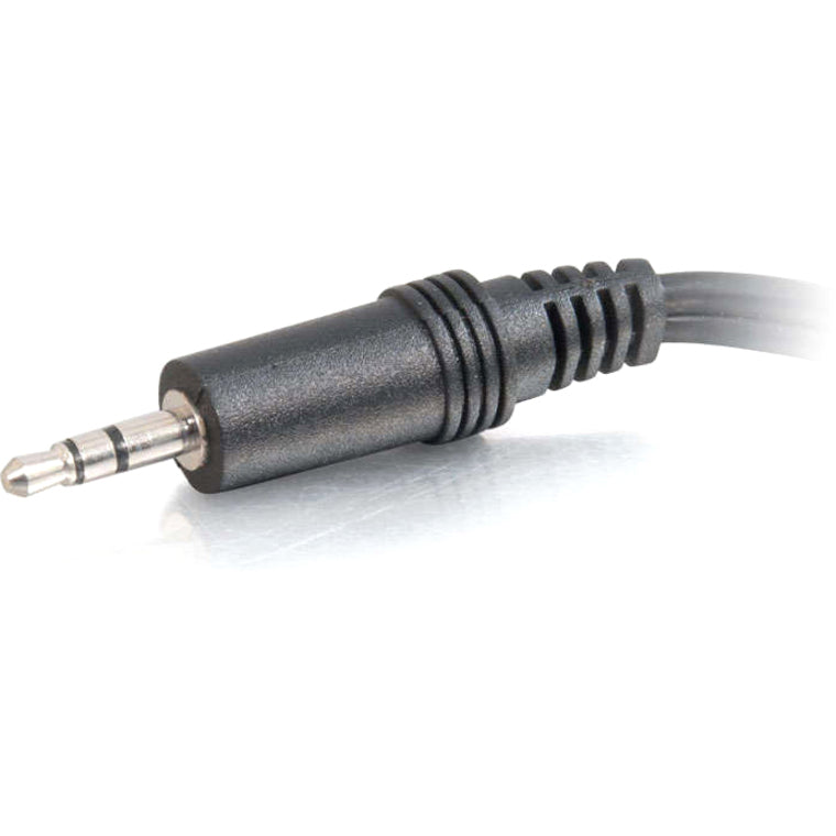 C2G 6in 3.5mm Y-Cable - 3.5mm (1) to 3.5mm (2) - M/F