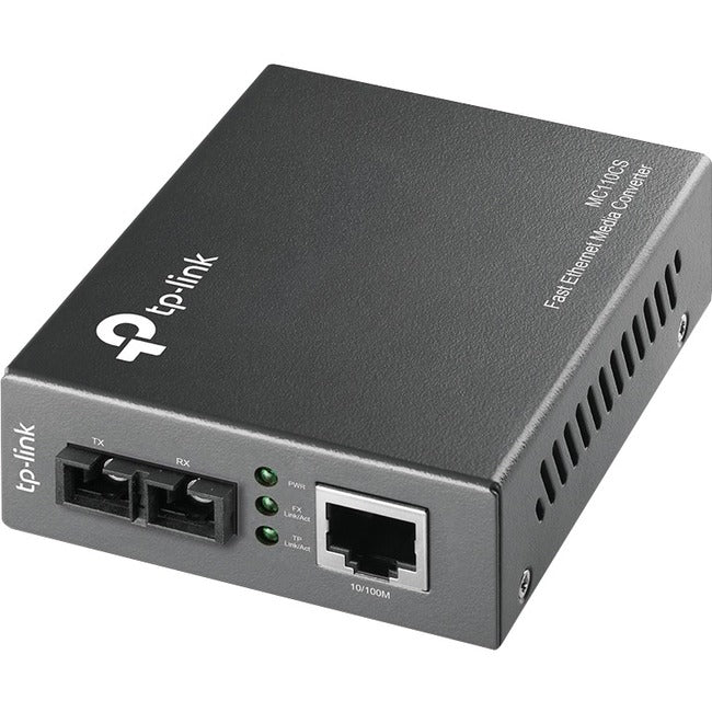 TP-LINK MC110CS - Fast Ethernet SFP to RJ45 Fiber Media Converter