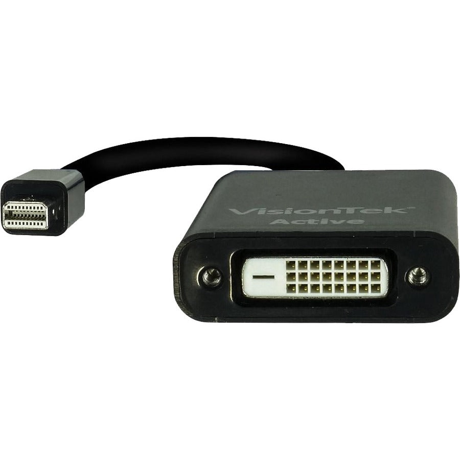 VisionTek Mini DisplayPort to SL DVI-D Active Adapter (M/F)