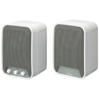 Epson ELPSP02 2.0 Speaker System - 30 W RMS - White