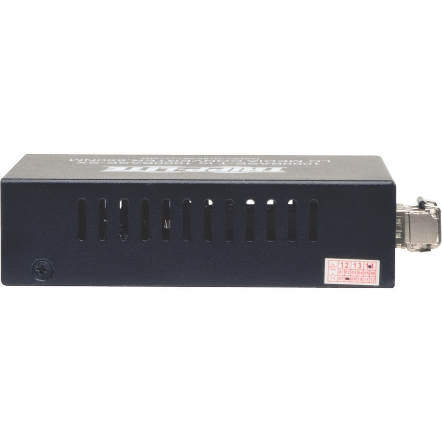 Tripp Lite by Eaton 10/100/1000 LC Multimode Fiber to Ethernet Media Converter, 550M, 850nm