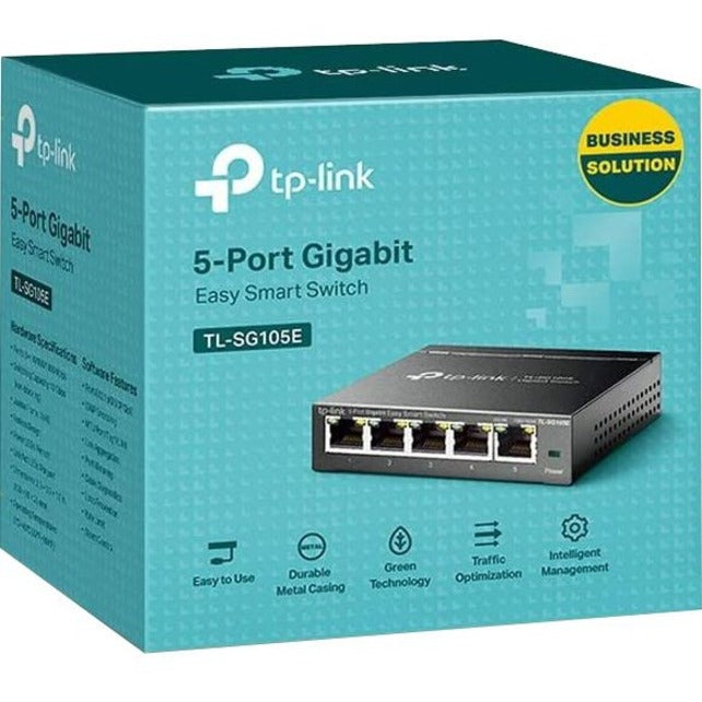 TP-LINK TL-SG105E - 5-Port Gigabit Easy Smart Switch