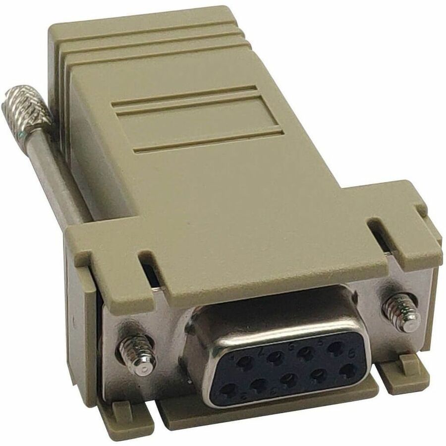 Eaton Tripp Lite Series Modular Serial Adapter Crossover Wiring (DB9 F to RJ45 F)