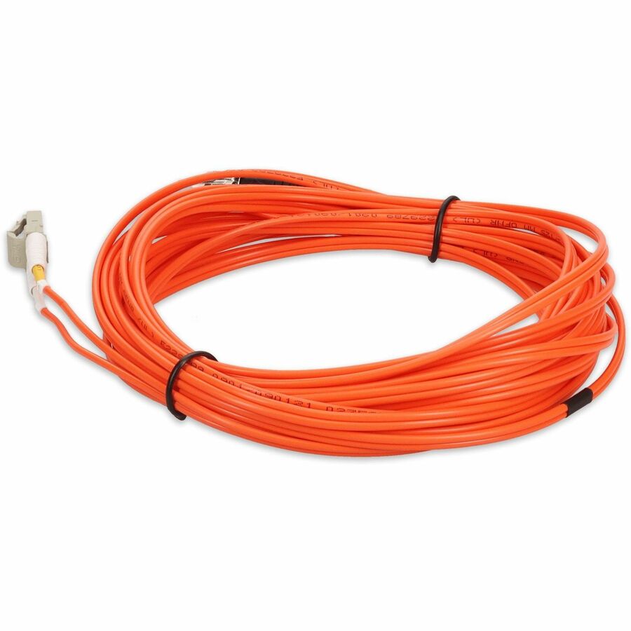 AddOn 2m LC (Male) to ST (Male) Orange OM1 Duplex Fiber OFNR (Riser-Rated) Patch Cable