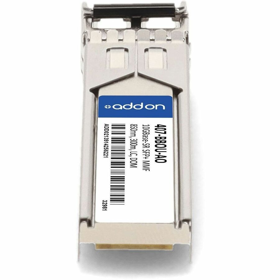 AddOn Dell 407-BBOU Compatible TAA Compliant 10GBase-SR SFP+ Transceiver (MMF, 850nm, 300m, LC, DOM)