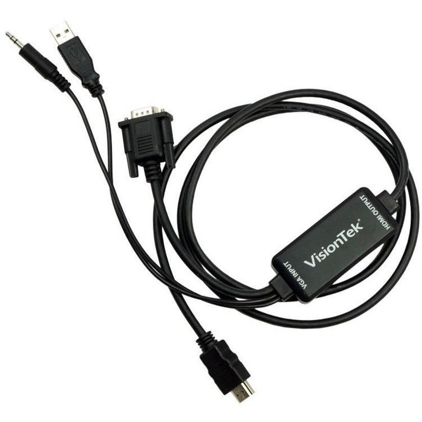 VisionTek VGA to HDMI 1.5M Active Cable (M/M)