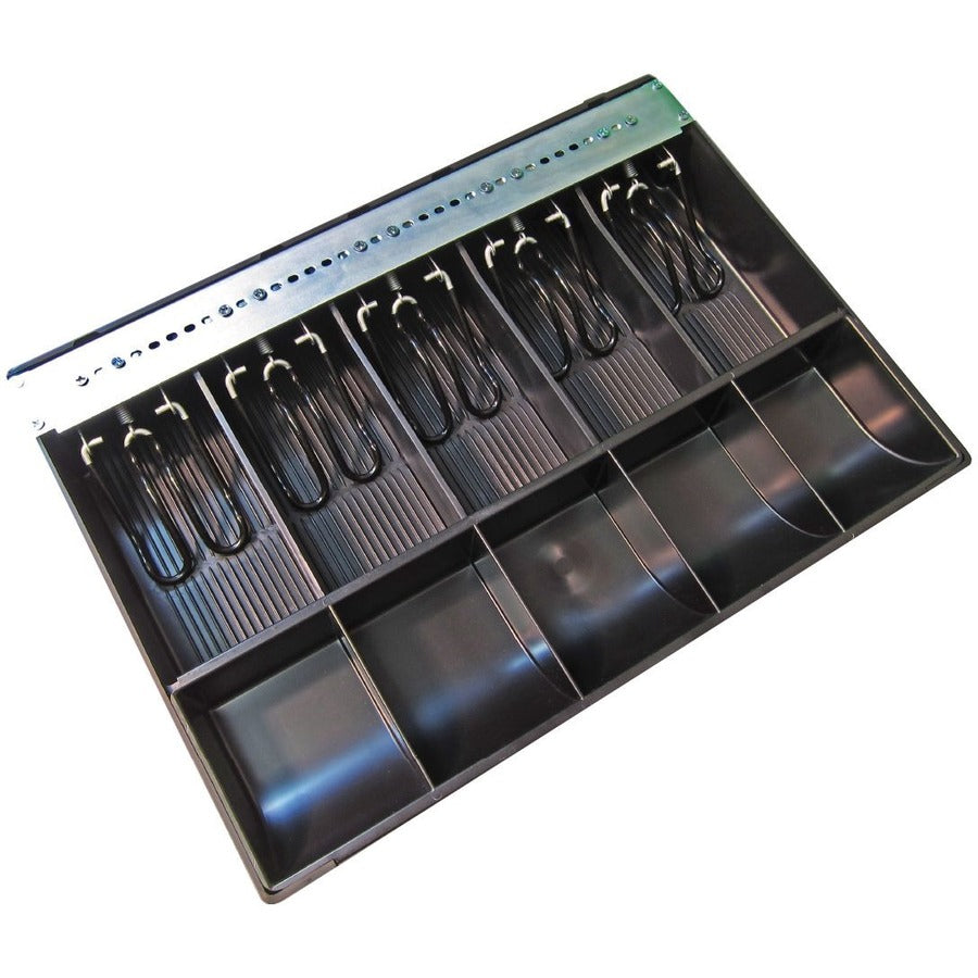 apg Replacement Tray | Plastic Molded Till for Cash Register| 5 Bill/ 5 Coin Compartments | 16â€� x 16.8â€� x 4.9â€� | PK-15U-5-BX