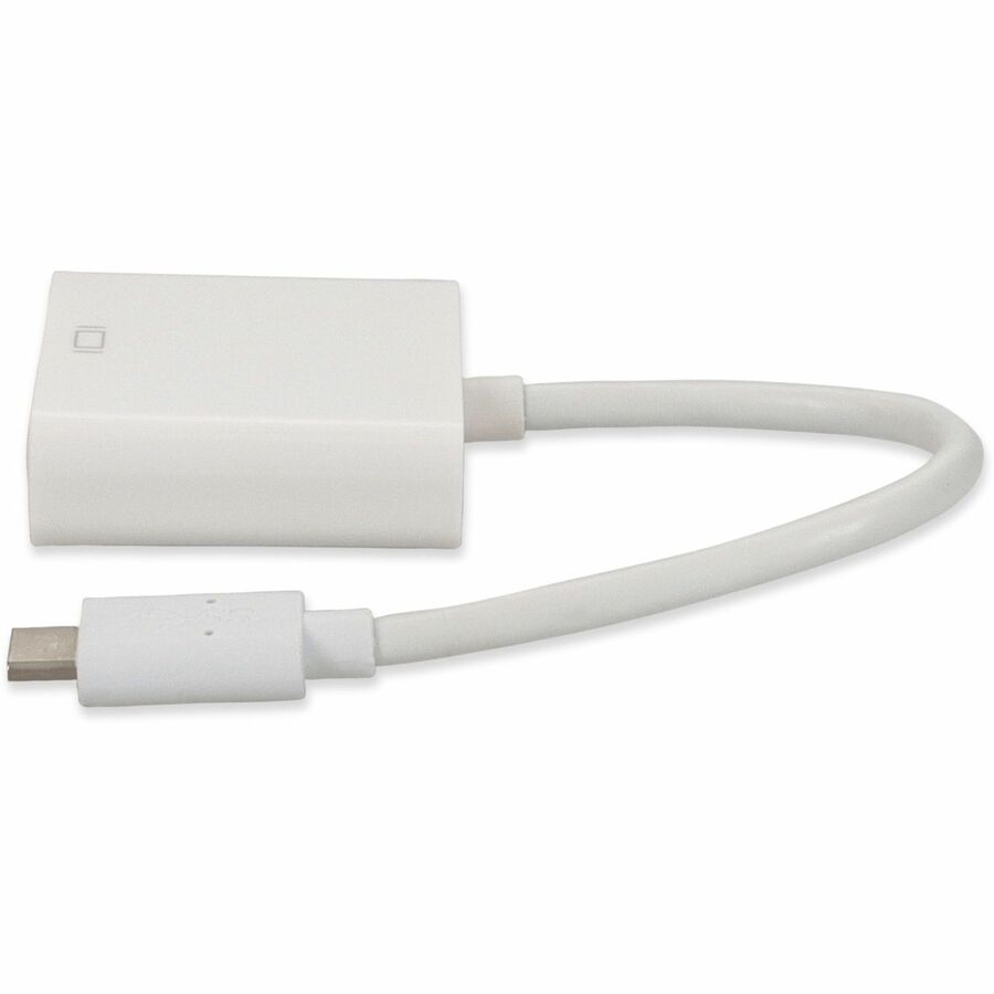 AddOn USB 3.1 (C) Male to DVI-I (29 pin) Female White Adapter