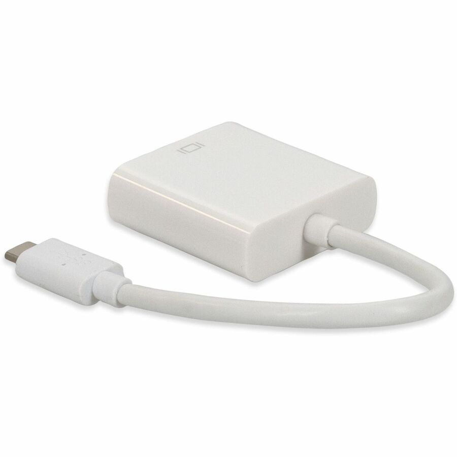 AddOn USB 3.1 (C) Male to DVI-I (29 pin) Female White Adapter