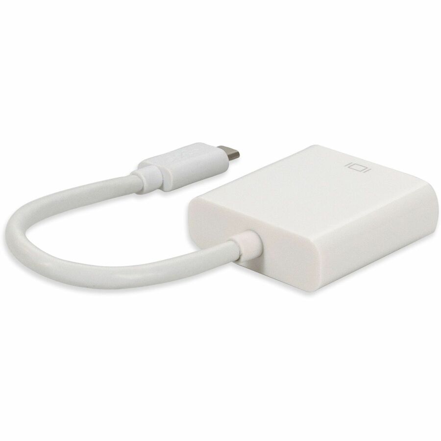 AddOn USB 3.1 (C) Male to DVI-I (29 pin) Female White Adapter