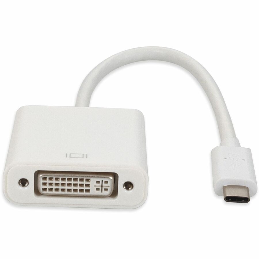 AddOn USB 3.1 (C) Male to DVI-I (29 pin) Female White Adapter