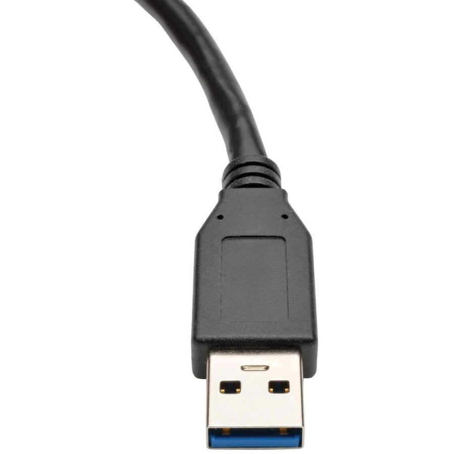 Eaton Tripp Lite Series USB 3.0 SuperSpeed Extension Cable (A M/F), Black, 6-in. (15.24 cm)