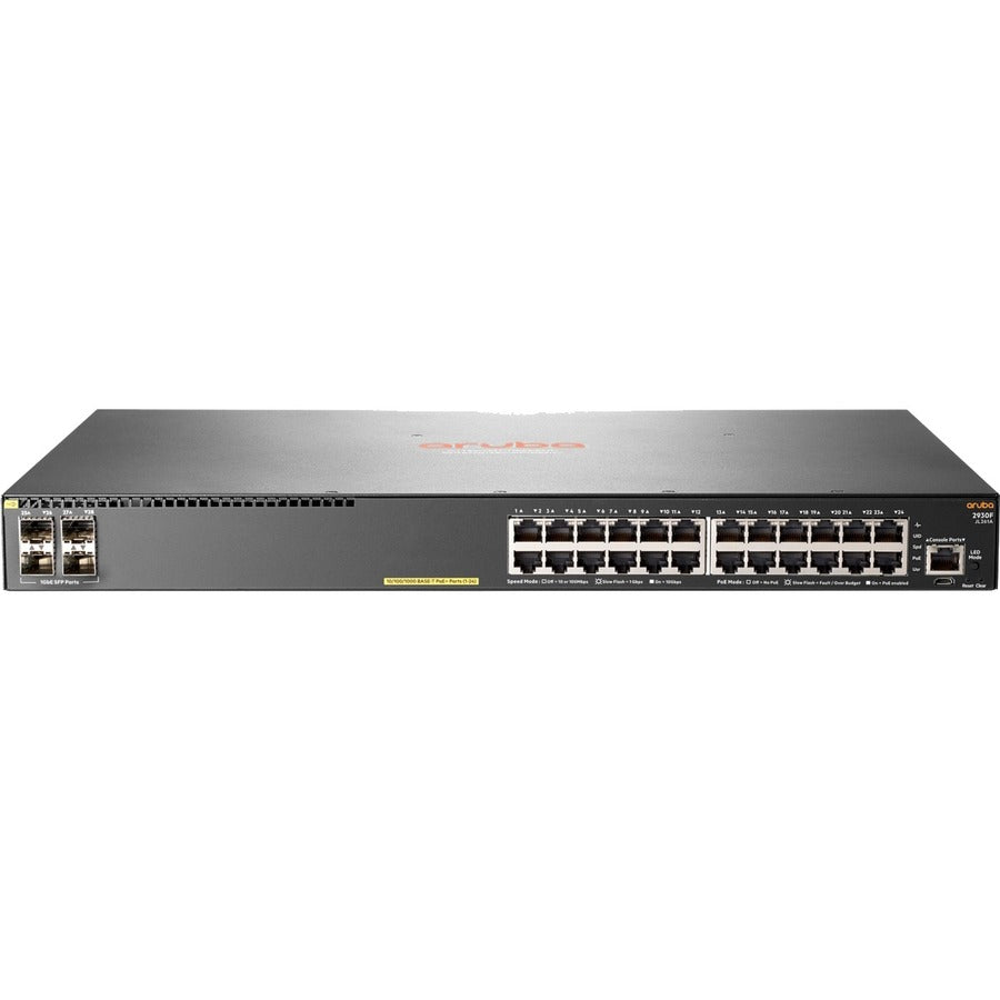 HPE Aruba 2930F 24G PoE+ 4SFP Switch