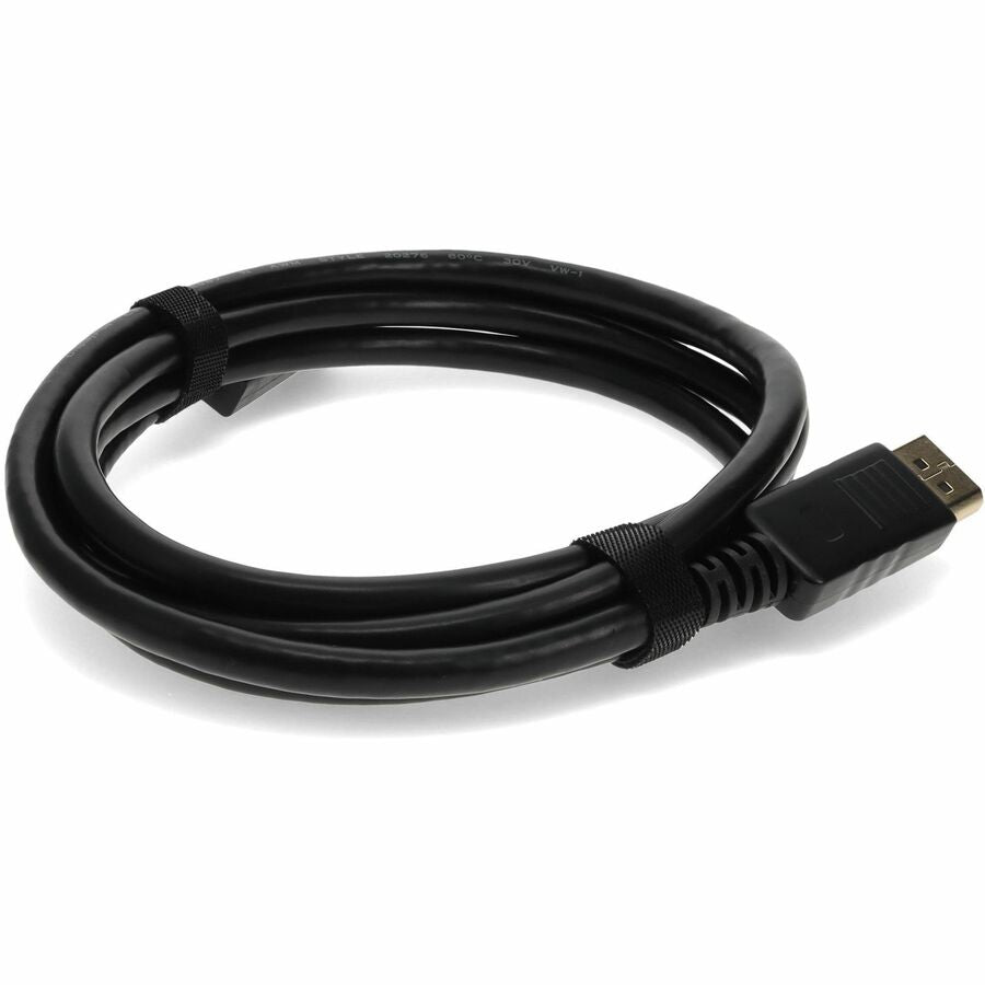 6ft DisplayPort Male to HDMI Male Black Cable Which Requires DP++ For Resolution Up to 2560x1600 (WQXGA)