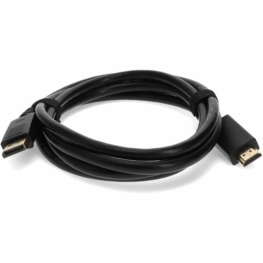 6ft DisplayPort Male to HDMI Male Black Cable Which Requires DP++ For Resolution Up to 2560x1600 (WQXGA)