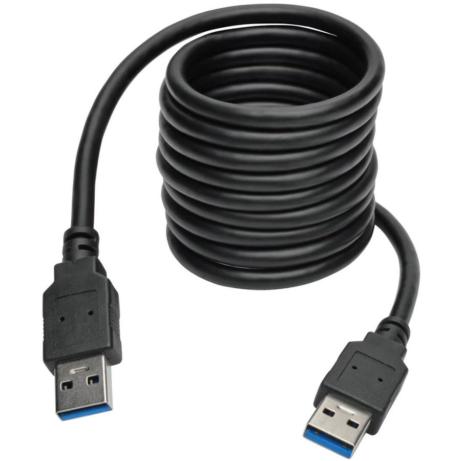 Eaton Tripp Lite Series USB 3.0 SuperSpeed A/A Cable (M/M), Black, 6 ft. (1.83 m)