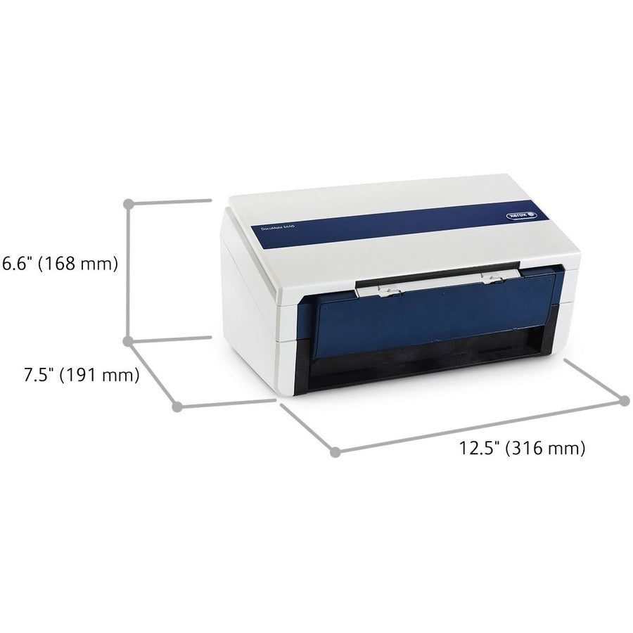 Xerox DocuMate 6440 Sheetfed Scanner - 600 dpi Optical