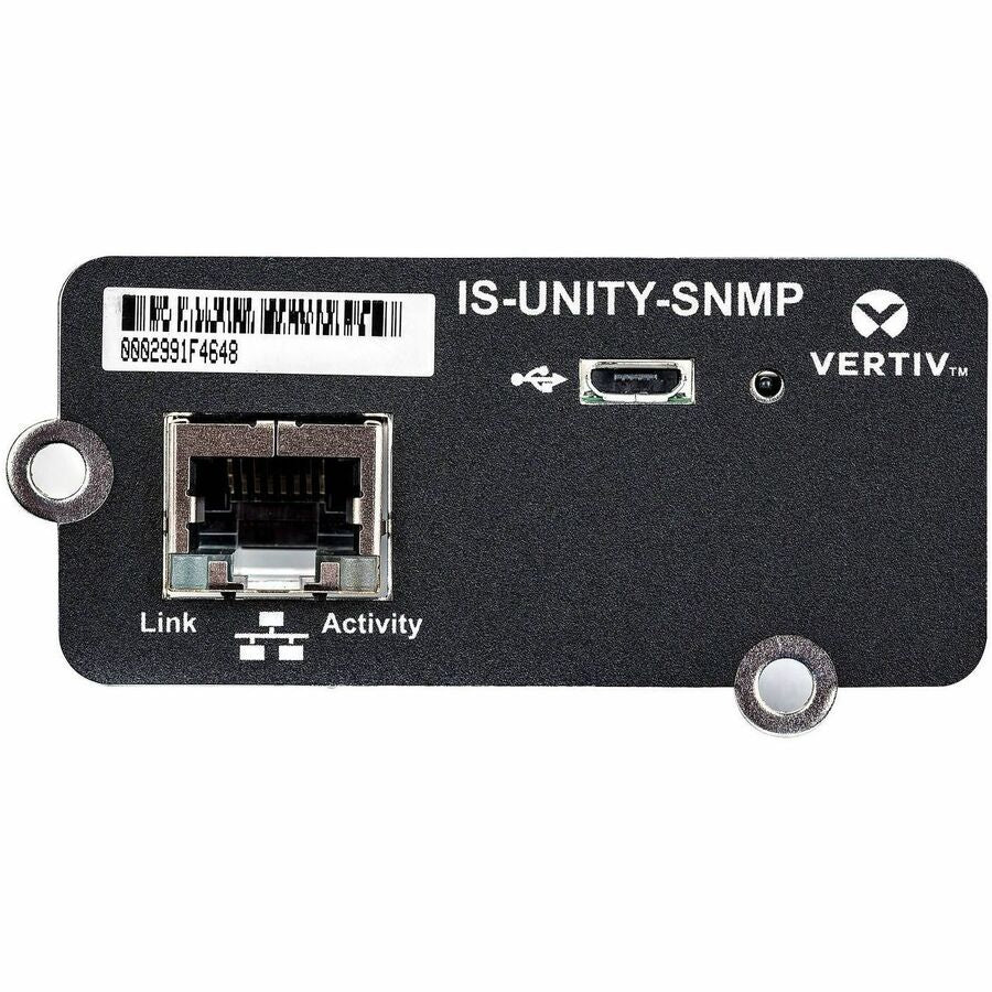 Vertiv Liebert IntelliSlot Unity - SNMP - Network Card | Remote Monitoring