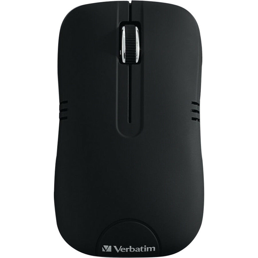 Verbatim Wireless Notebook Optical Mouse, Commuter Series - Matte Black