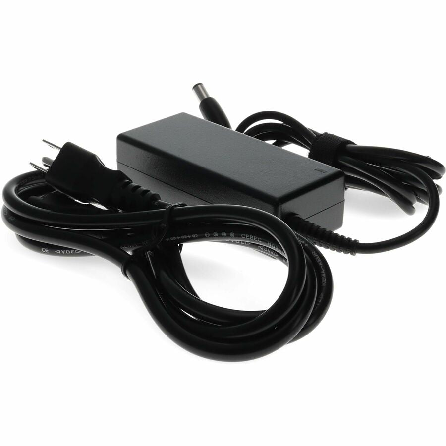 Dell 332-1831 Compatible 65W 19.5V at 3.34A Black 7.4 mm x 5.0 mm Laptop Power Adapter and Cable