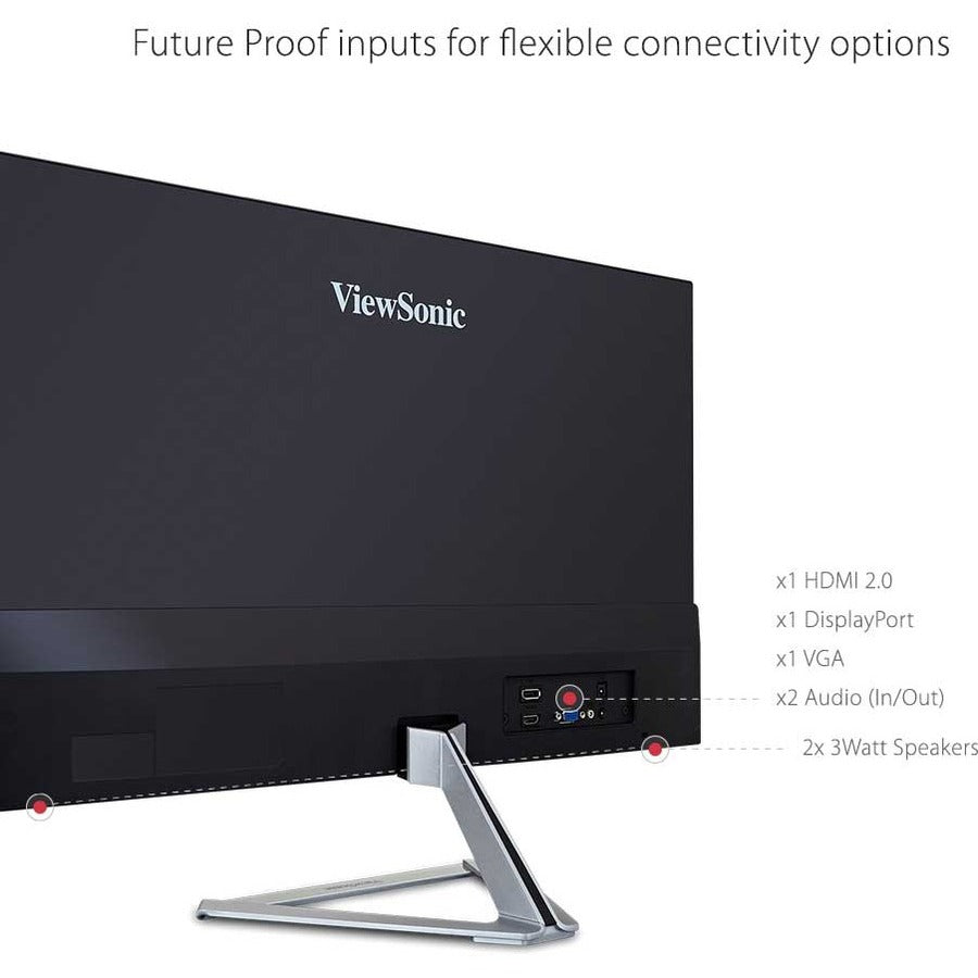 ViewSonic VX2276-SMHD 22 Inch 1080p Widescreen IPS Monitor with Ultra-Thin Bezels, HDMI and DisplayPort