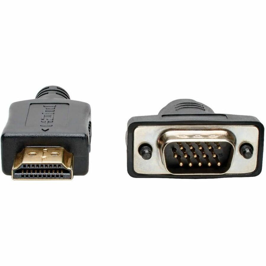 Eaton Tripp Lite Series HDMI to VGA Active Adapter Cable (HDMI to Low-Profile HD15 M/M), 3 ft. (0.9 m), TAA