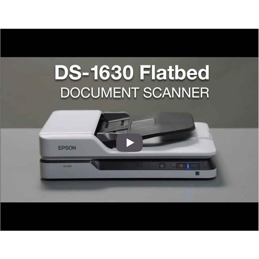 Epson WorkForce DS-1630 Flatbed Scanner - 1200 dpi Optical