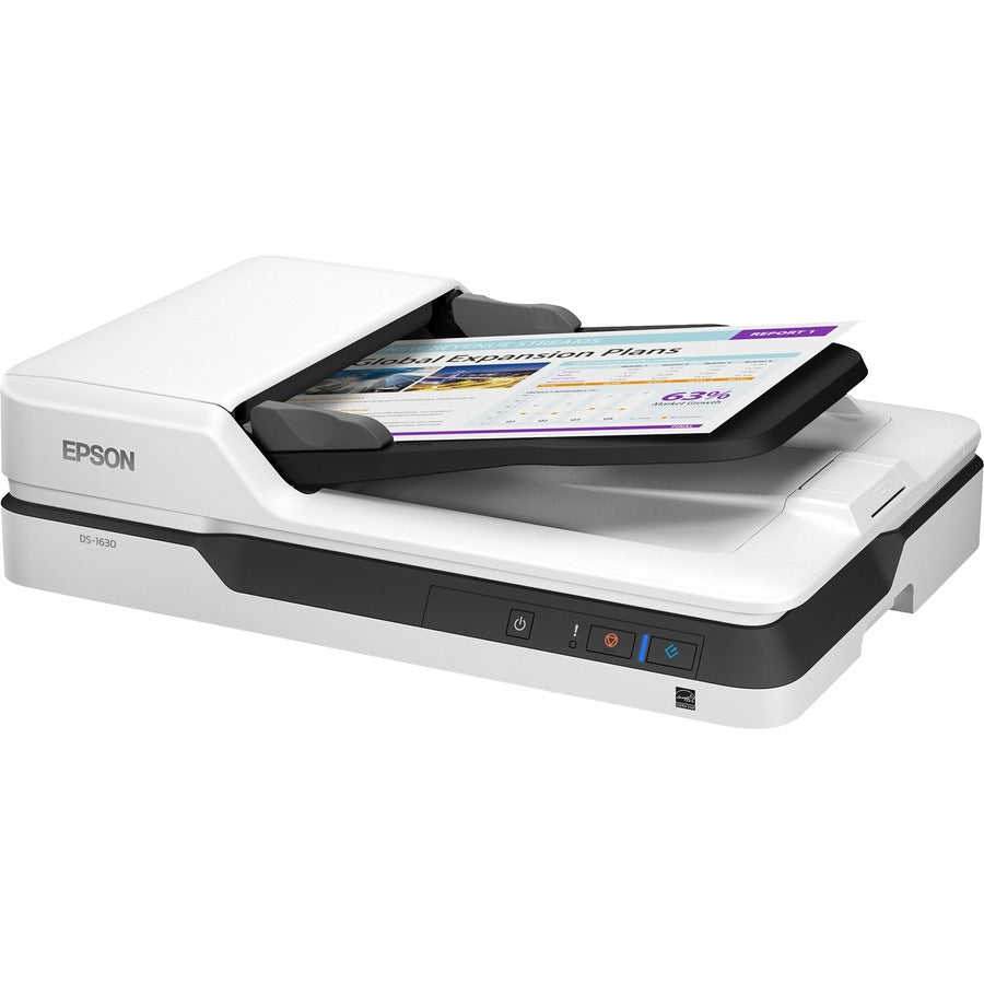 Epson WorkForce DS-1630 Flatbed Scanner - 1200 dpi Optical