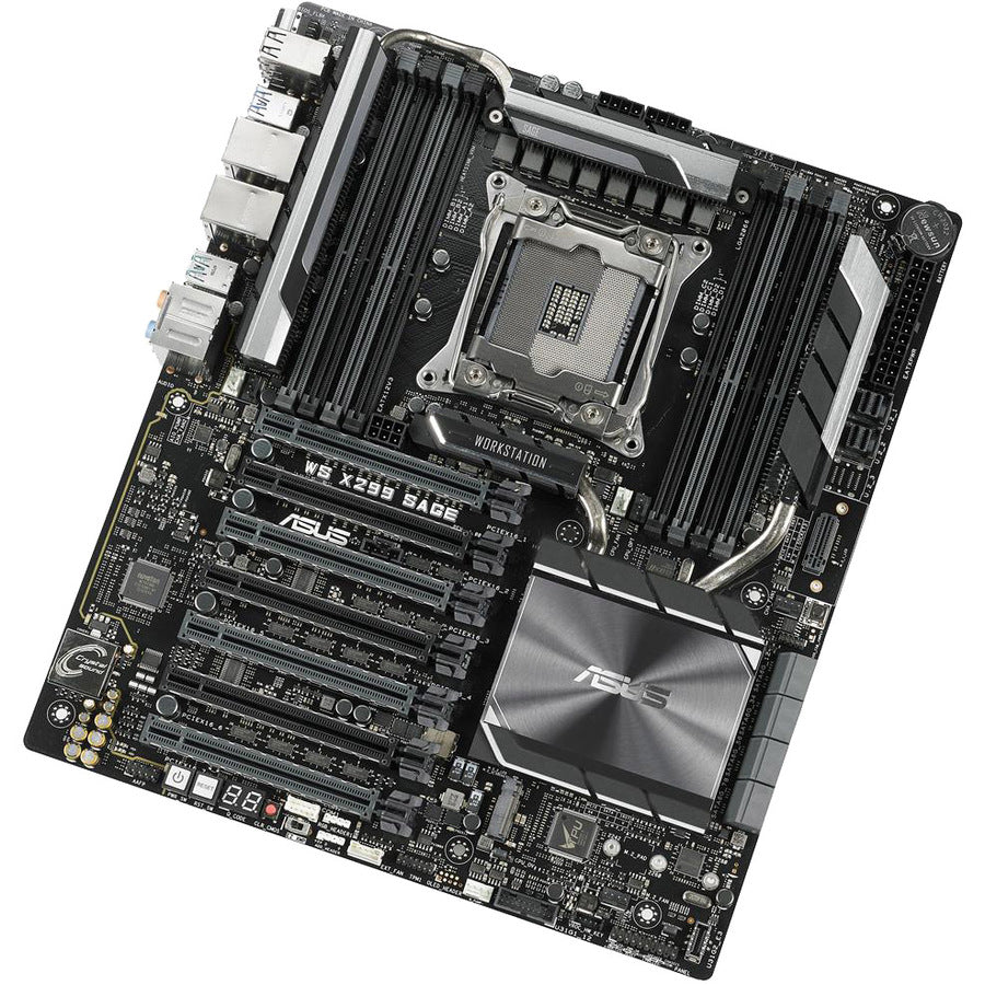 Asus WS X299 SAGE Workstation Motherboard - Intel X299 Chipset - Socket R4 LGA-2066 - Intel Optane Memory Ready - SSI CEB