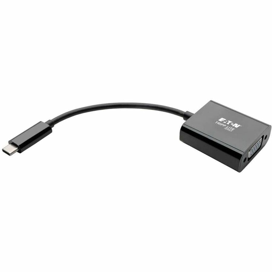 Eaton Tripp Lite Series USB-C to VGA Adapter with Alternate Mode - DP 1.2, Black