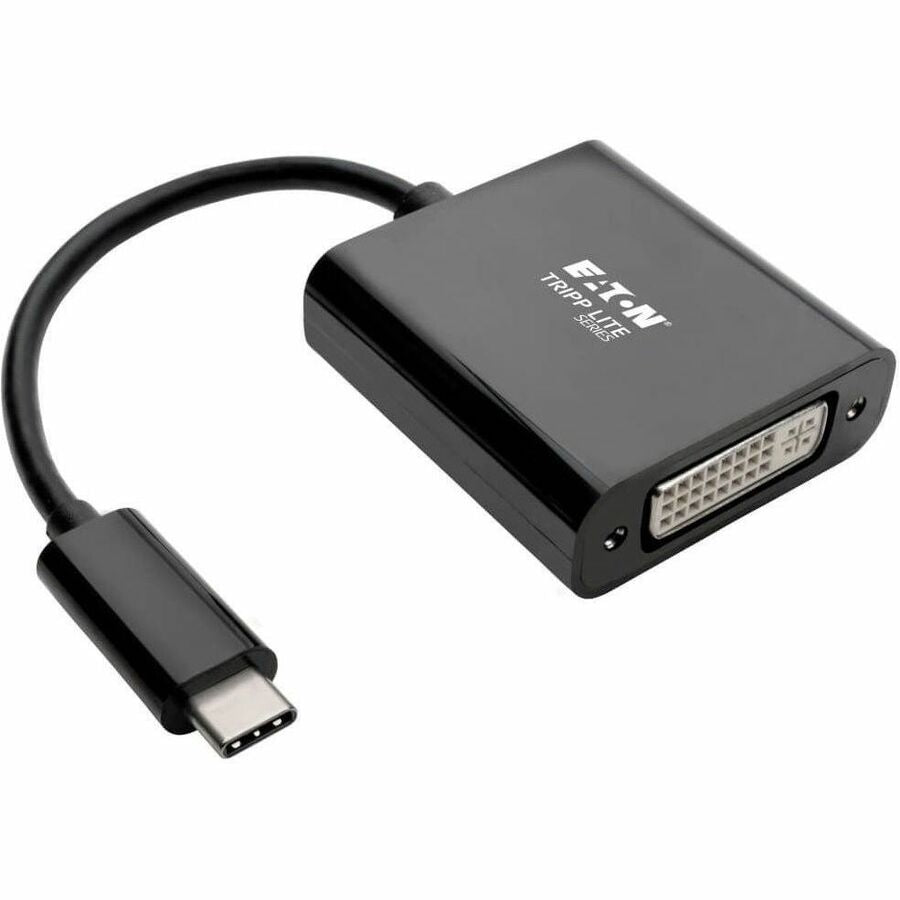 Eaton Tripp Lite Series USB-C to DVI Adapter with Alternate Mode - DP 1.2, Black