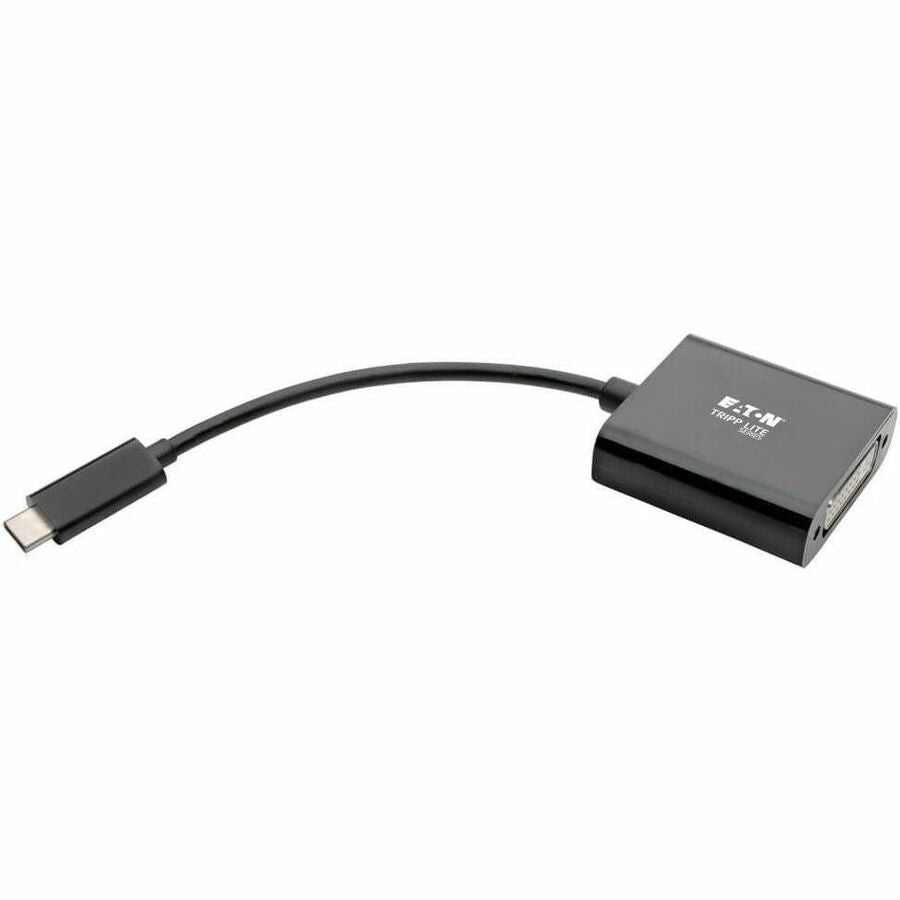 Eaton Tripp Lite Series USB-C to DVI Adapter with Alternate Mode - DP 1.2, Black