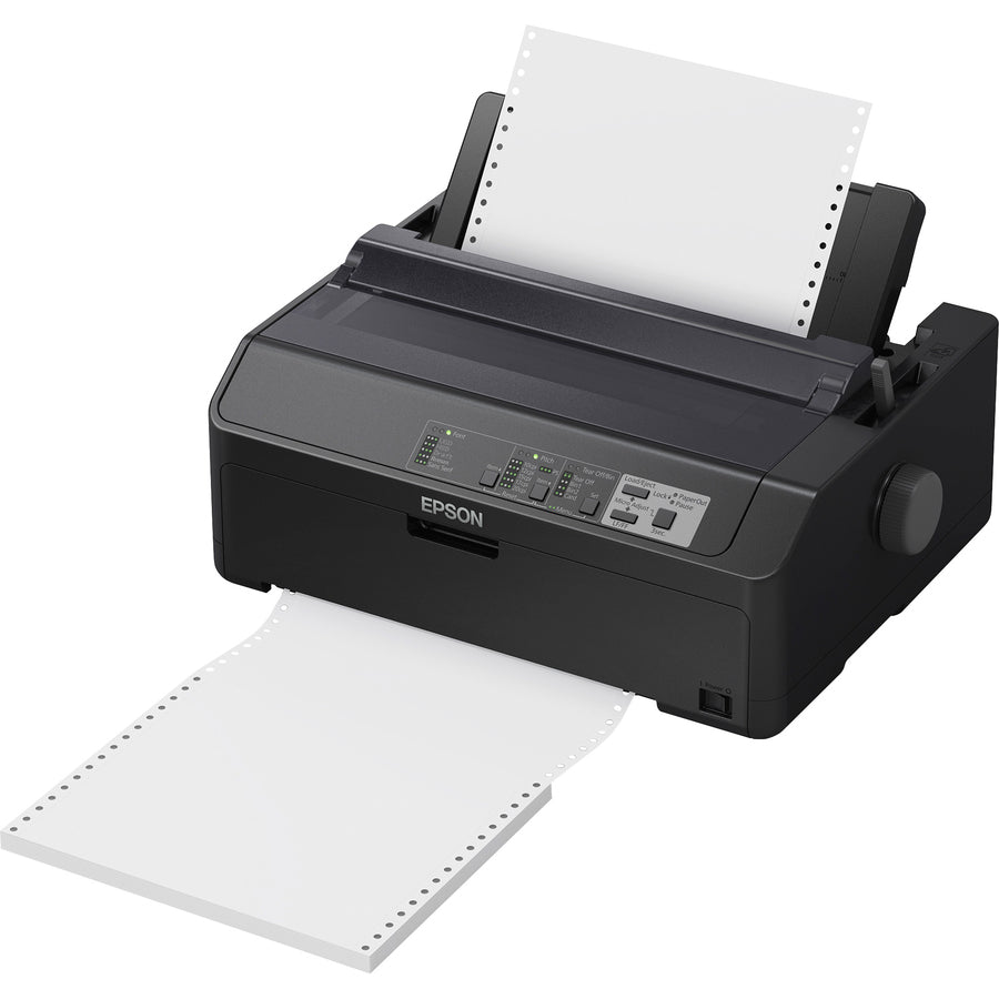 Epson FX-890II 9-pin Dot Matrix Printer - Monochrome - Energy Star