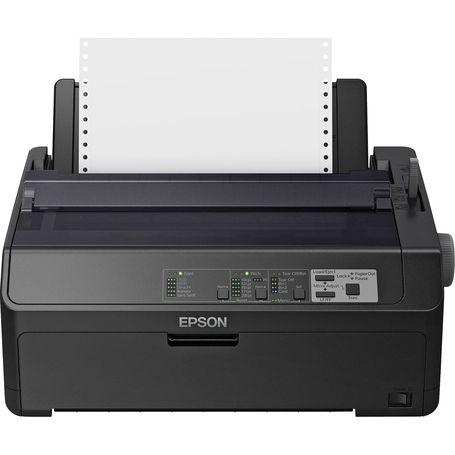 Epson FX-890II 9-pin Dot Matrix Printer - Monochrome - Energy Star