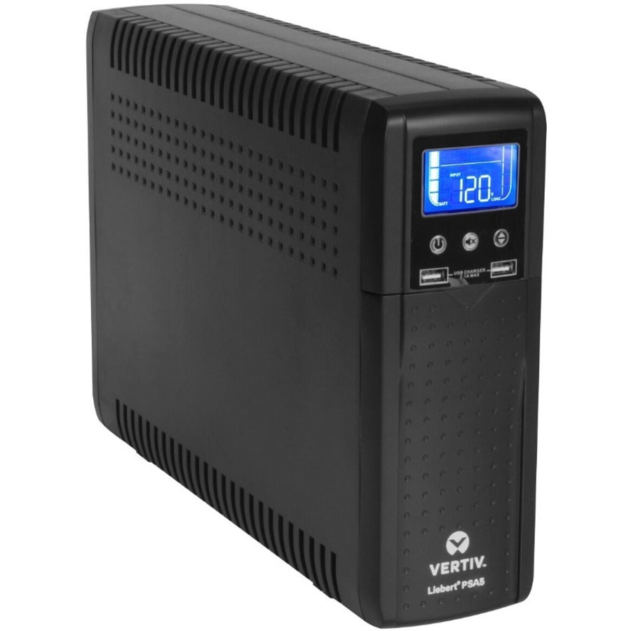 Vertiv Liebert PSA5 UPS - 1000VA/600W 120V| Line Interactive AVR Tower UPS