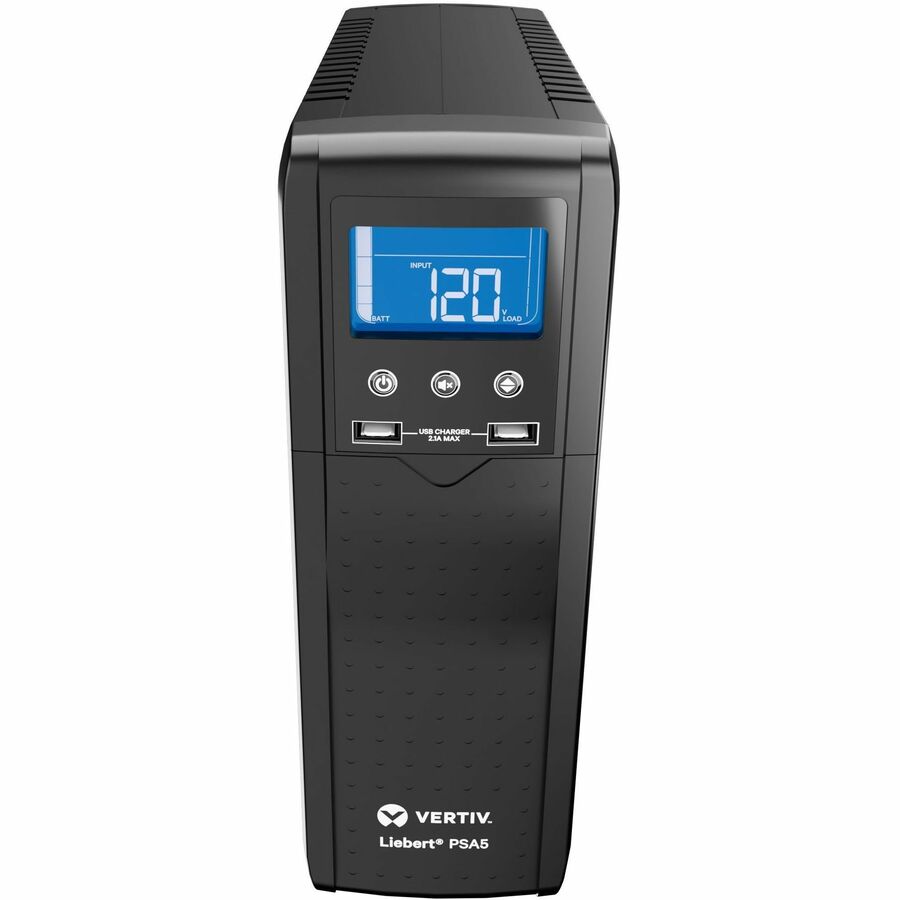 Vertiv Liebert PSA5 UPS - 500VA/300W 120V | Line Interactive AVR Tower UPS