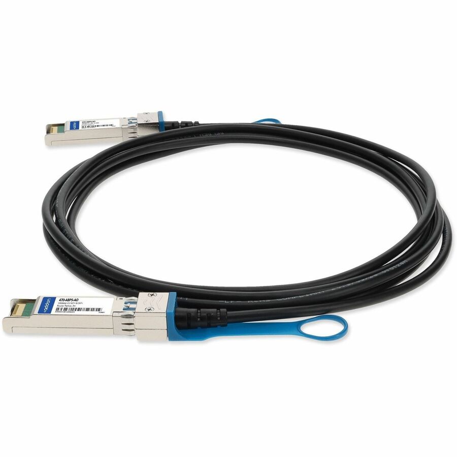 AddOn Dell 470-ABPS Compatible TAA Compliant 10GBase-CU SFP+ to SFP+ Direct Attach Cable (Passive Twinax, 2m)