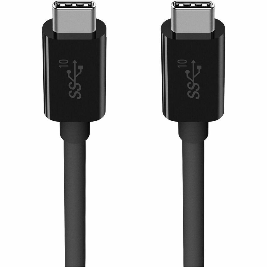 Belkin 100W USB-C to USB-C Cable - USB 3.1 - 10 Gbps - 4K Audio/Video - M/M - 1m/3.3ft - Black