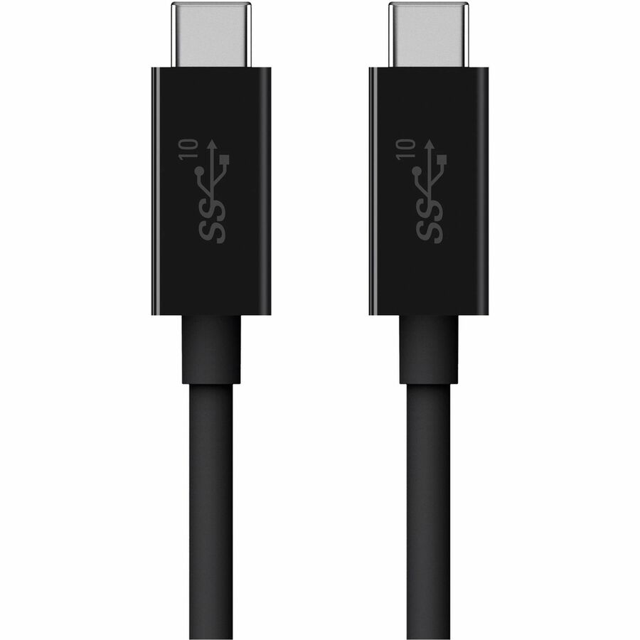 Belkin 100W USB-C to USB-C Cable - USB 3.1 - 10 Gbps - 4K Audio/Video - M/M - 1m/3.3ft - Black