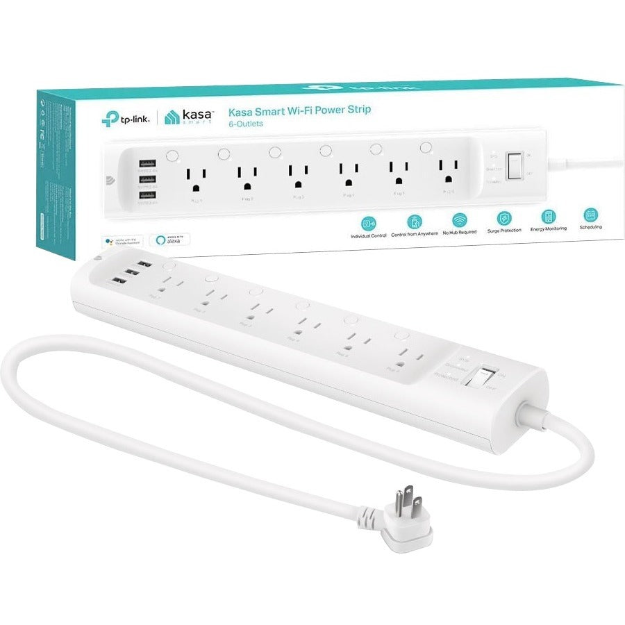 TP-Link Kasa Smart HS300 - Kasa Smart Plug Power Strip