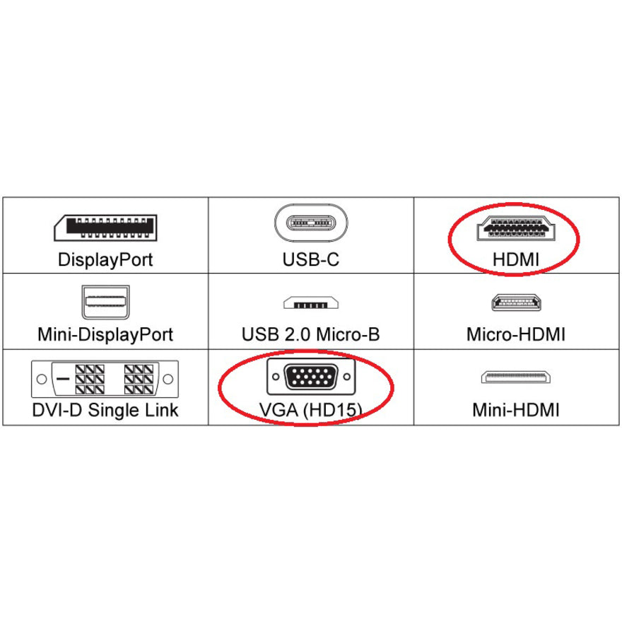 4XEM HDMI To VGA Adapter - Black