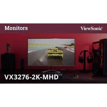 ViewSonic VX3276-2K-MHD 32 Inch Widescreen IPS 1440p Monitor with Ultra-Thin Bezels, HDMI DisplayPort and Mini DisplayPort