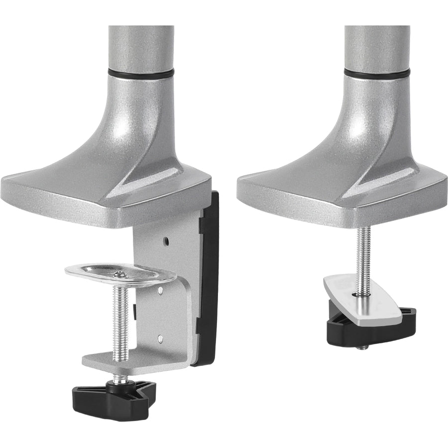 SIIG High Premium Aluminum Gas Spring Desk Mount - Dual Monitor