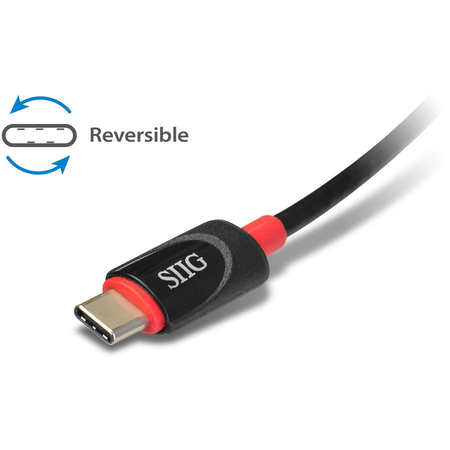 SIIG USB-C to Gigabit Ethernet Adapter - USB 3.0