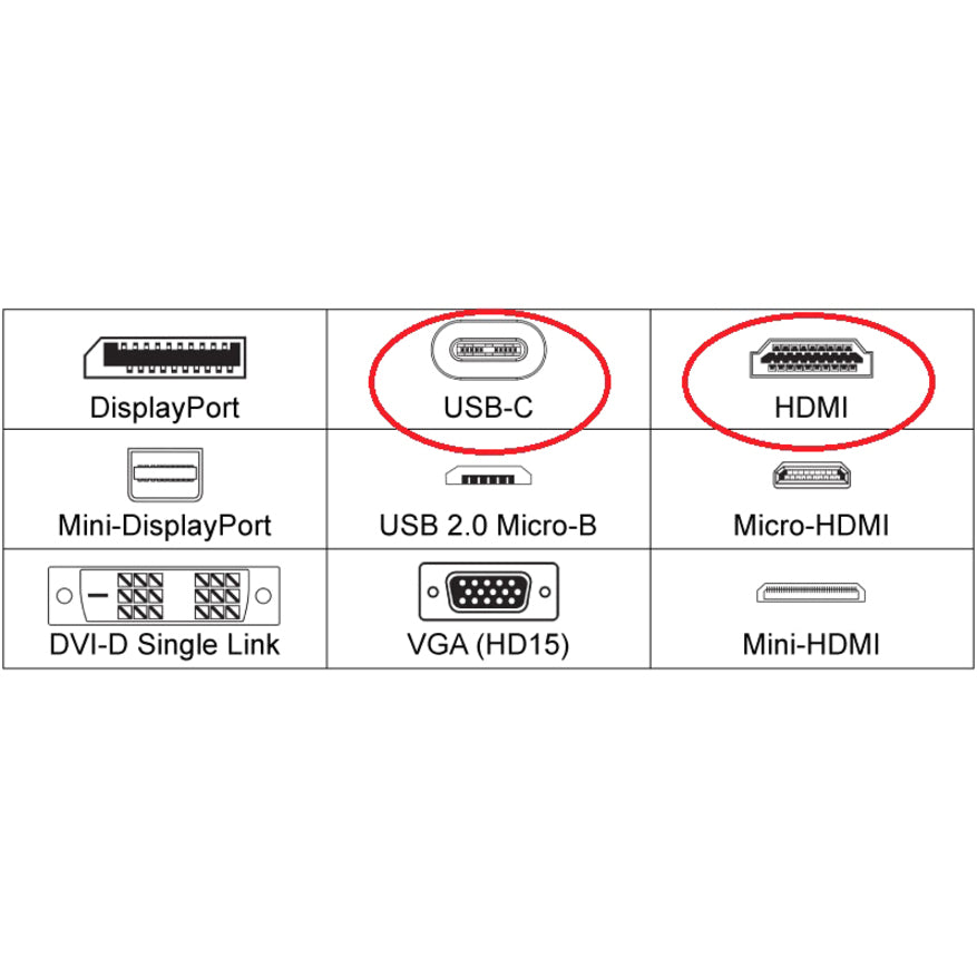 4XEM USB-C to HDMI Cable - 6FT White